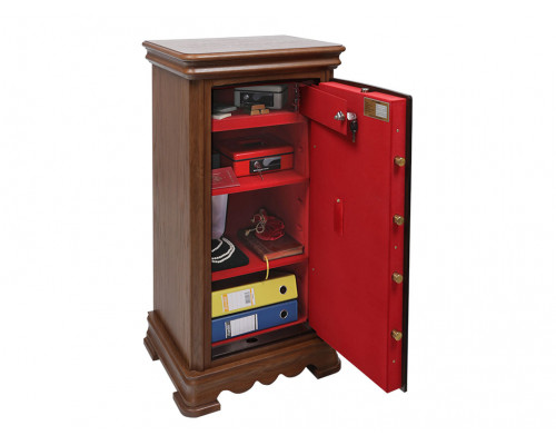 Взломостойкий сейф в дереве VALBERG КАРАТ-90T EL Д