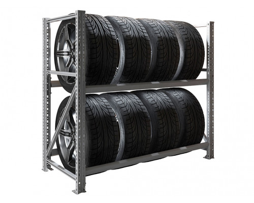 Стеллаж MS Pro 1200/1353x606 стационарный для хранения 8 шин *