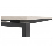 Стол NT 160x70 белое дерево/антрацит